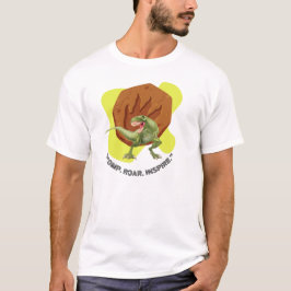 Camiseta citação de dinossauro