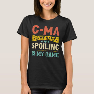 Camiseta Citação de diversão entre a vovó e a vovó da G-mãe