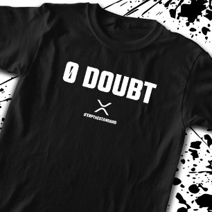 Camiseta Citação de Dúvidas do Crypto Crypto Memory 0 do XR