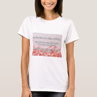 Camiseta Citação de Encorajamento Positivo do Empath Shine