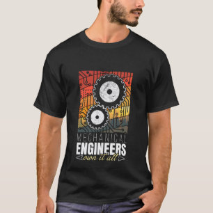 Camiseta Citação de Engenheiros Agradáveis Mecânicos Agradá
