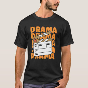 Camiseta Citação De Ensaio De Drama De Teatro Para Um Thesp