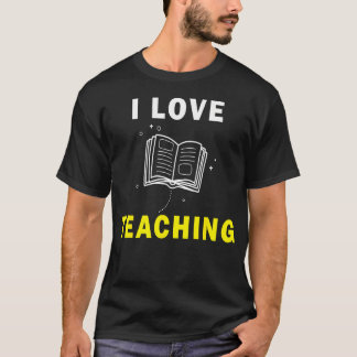 Camiseta Citação de Ensino Apaixonado Com Mensagem Acadêmic