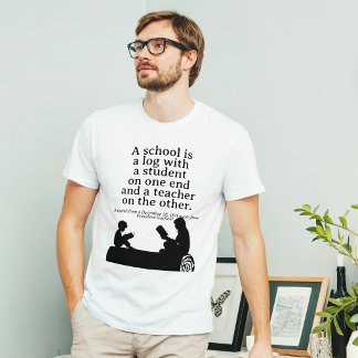 Camiseta Citação de Ensino Clássico em Casa do Presidente G