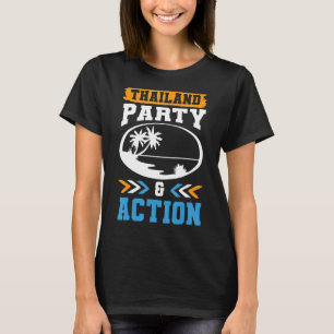 Camiseta Citação de Férias do Grupo de Ação do Partido da T