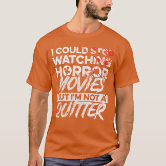 Camiseta Citação de Filme de Terror para uma família de ama