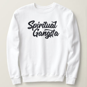 Camiseta Citação de Gangsta Funny Yoga