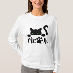 Camiseta Citação de Gato de Mívia