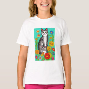 Camiseta Citação de Gato e Gato de Gatinho