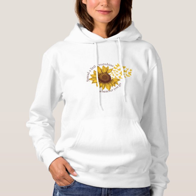 Camiseta Citação de Girassol (Frente)