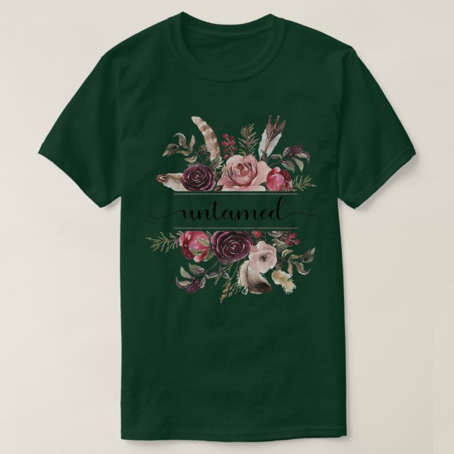 Camiseta Citação de Glennon Doyle não domada (Frente do Design)