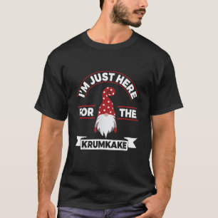 Camiseta Citação de gnomo Krumkake escandinavo para um g de