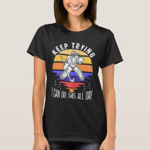 Camiseta Citação de Goleira de Hóquei de Campo Feminino Con