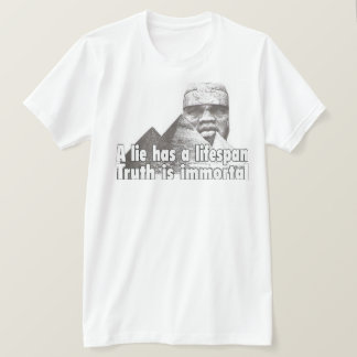 Camiseta citação de grandeza afrocentrada