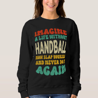 Camiseta Citação de Handebol Para Handebol