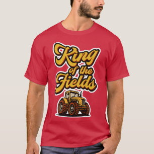 Camiseta citação de humor de trator agricultor
