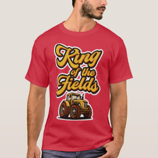 Camiseta citação de humor de trator agricultor