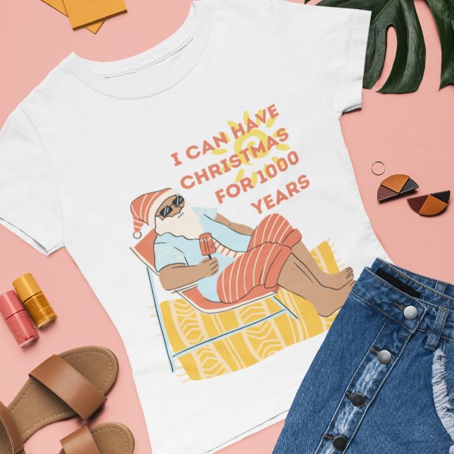 Camiseta Citação de humor dos Papais noeis bonitos | Feliz  (Criador carregado)