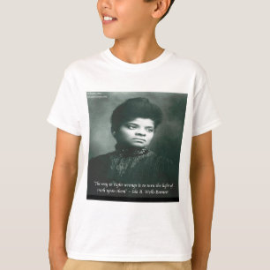 Camiseta Citação de Ida B Wells & Truth