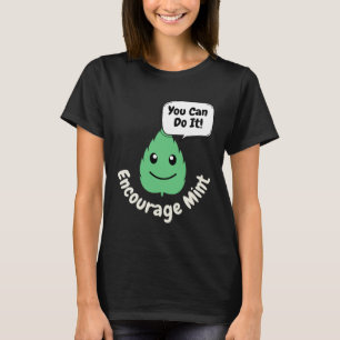 Camiseta Citação de Incentivo Trocadilho Positividade 2021