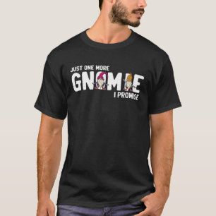 Camiseta Citação de Jardim de Elfos para Gnome de Jardim e