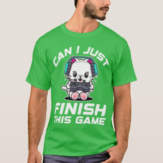 Camiseta Citação de jogador amante de videogame rapazes e m