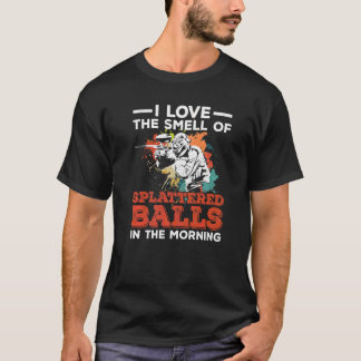 Camiseta Citação De Jogos Do Paintball Para Um Paintball