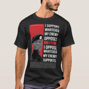 Camiseta citação de Khalid Abdul Muhammad