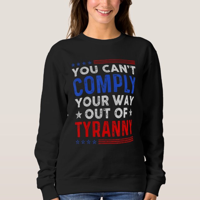 Camiseta Citação de Liberdade Não Pode Cumprir A Sua Saída  (Frente)
