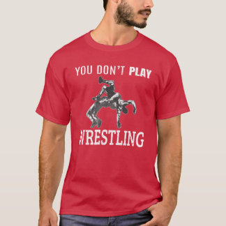 Camiseta Citação de Luta para meninos lutadores