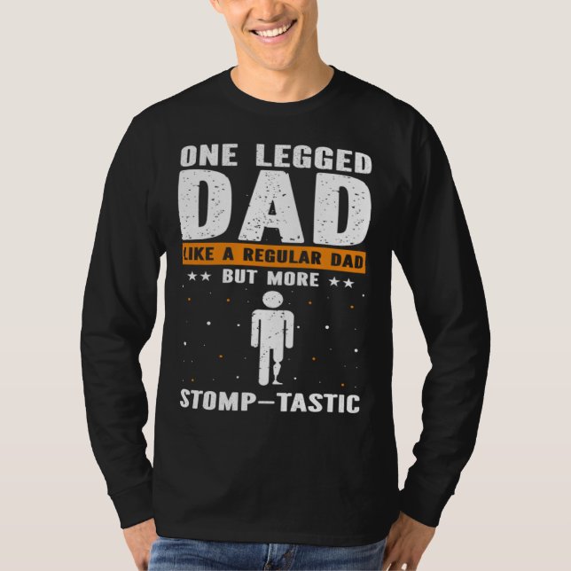 Camiseta Citação de Membro Falso para Perna Artificial e Pr (Frente)