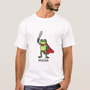 Camiseta Citação de Memória da Espada Engraçado do Sapo Kni
