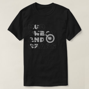 Camiseta Citação de motociclista de terra