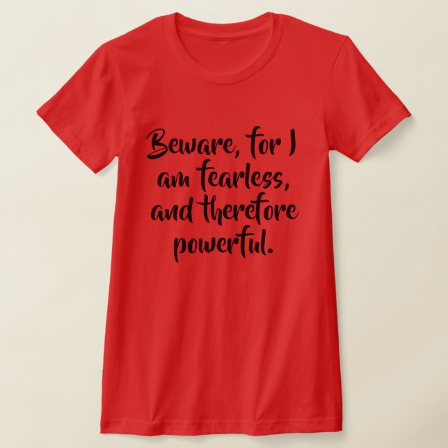 Camiseta Citação de mulheres sem coração em Script Moderno  (Postura )