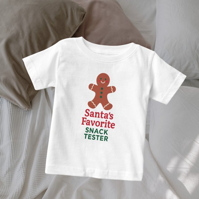 Camiseta Citação de Natal engraçado testador de lanche (Criador carregado)