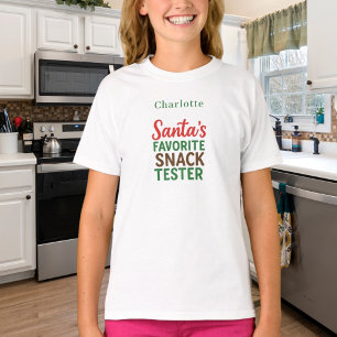 Camiseta Citação de natal nome engraçado para o teste de sn