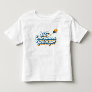 Camiseta Citação de Oh, os Lugares que Você Irá! com Balão
