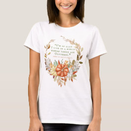 Camiseta Citação de outubro de Anne of Green Gables | Camis