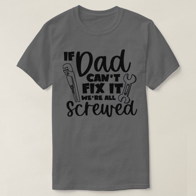 Camiseta Citação de Pai engraçada (Frente do Design)