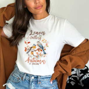 Camiseta Citação de Pássaros