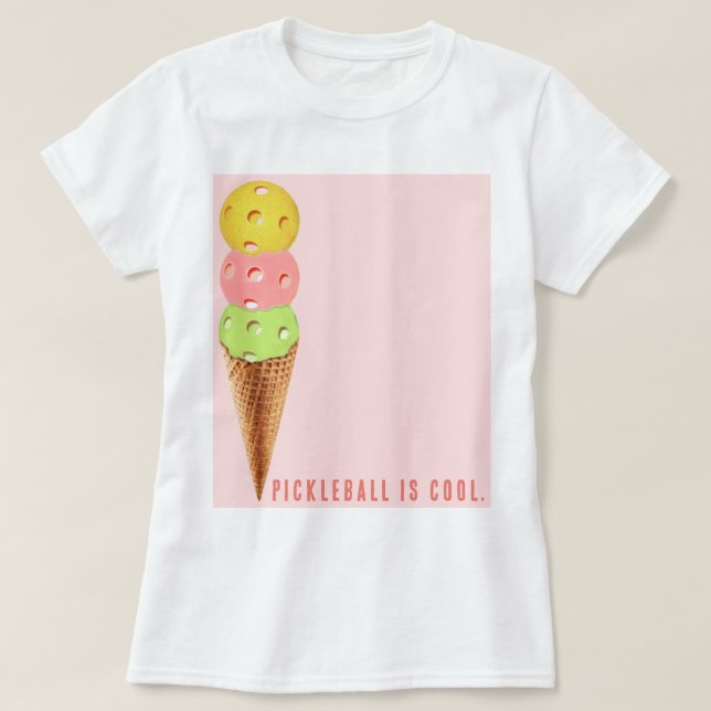 Camiseta Citação de Pickleball (Frente do Design)
