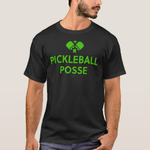 Camiseta Citação de Pickleball Posse Pickleball para Pickle