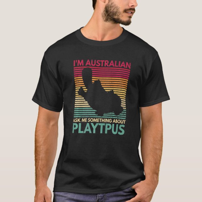 Camiseta Citação De Platypus Cujo Pavimento É Monotreme (Frente)