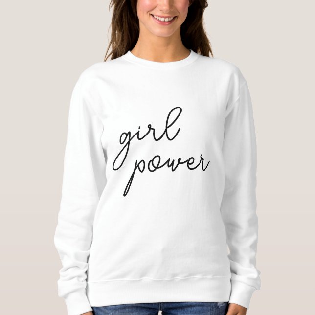 Camiseta Citação de Poder Feminino Moderno de Gangue de Men (Frente)