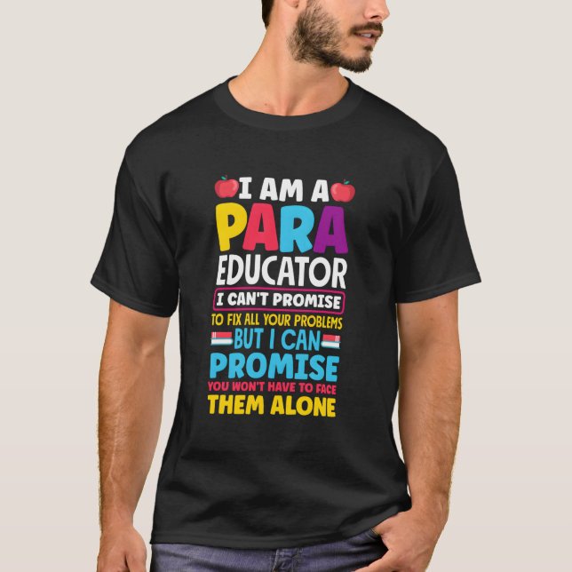 Camiseta Citação de Professores Paraprofessionnelle Sped (Frente)