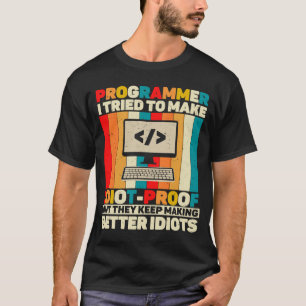 Camiseta Citação de Programador Codificação Computador Enge
