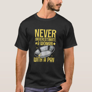Camiseta Citação de prospecção de ouro para mulheres para u
