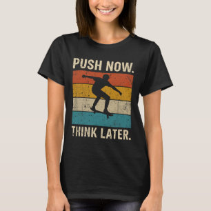 Camiseta Citação de Rua de Arte de Skate 1