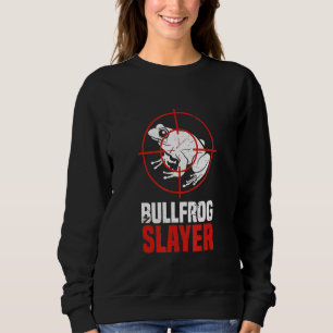 Camiseta Citação de Sapo de Bullsapg Slayer Funny Amphibian