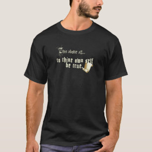 Camiseta Citação de Shakespeare - Seja Verdadeiro